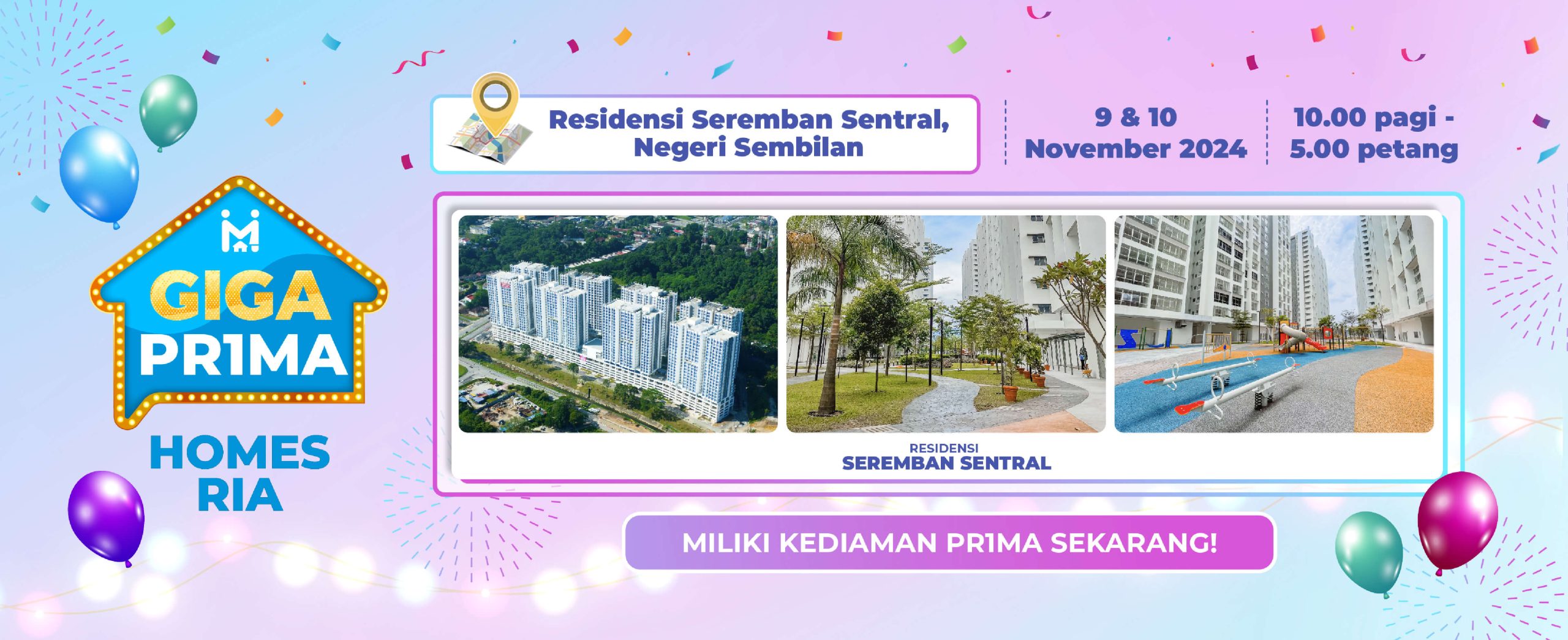 Microsite GIGA Ria Banner-Residensi Seremban Sentral